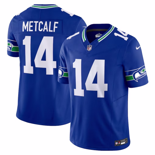 DK Metcalf Seattle Seahawks Nike Vapor F.U.S.E. Limited Jersey – Royal