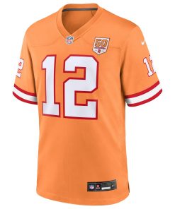Alternative view of Doug Williams  Tampa Bay Buccaneers Nike 50th Season Game Jersey – Creamsicle