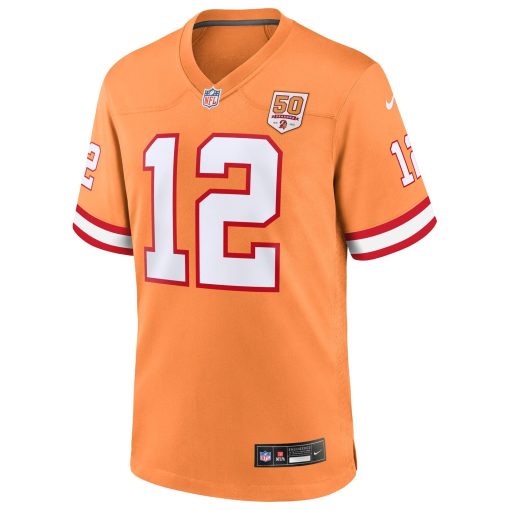 Doug Williams  Tampa Bay Buccaneers Nike 50th Season Game Jersey – Creamsicle - Image 2