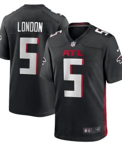 Drake London Atlanta Falcons Nike Player Game Jersey – Black