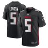 Drake London Atlanta Falcons Nike Player Game Jersey – Black
