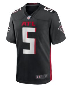 Alternative view of Drake London Atlanta Falcons Nike Player Game Jersey – Black