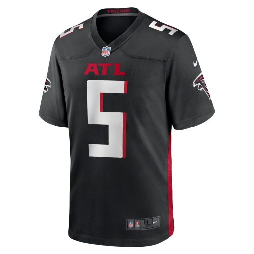 Drake London Atlanta Falcons Nike Player Game Jersey – Black - Image 2