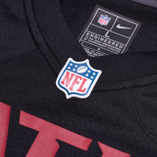 Drake London Atlanta Falcons Nike Player Game Jersey – Black - Image 4