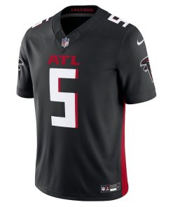 Alternative view of Drake London Atlanta Falcons Nike Vapor F.U.S.E. Limited Jersey – Black