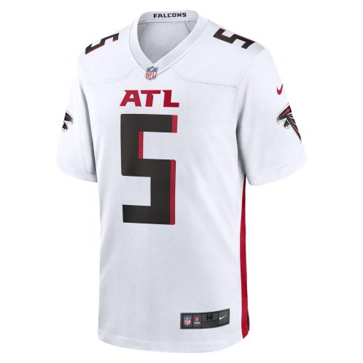 Drake London Atlanta Falcons Nike Away Game Player Jersey – White - Image 2