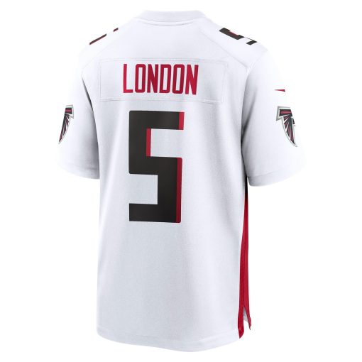 Drake London Atlanta Falcons Nike Away Game Player Jersey – White - Image 3