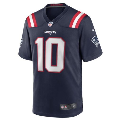 Drake Maye New England Patriots Nike Vapor F.U.S.E. Limited Jersey – Navy - Image 2