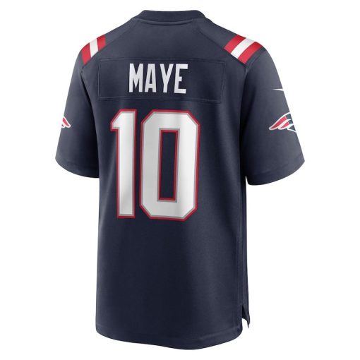 Drake Maye New England Patriots Nike Vapor F.U.S.E. Limited Jersey – Navy - Image 3