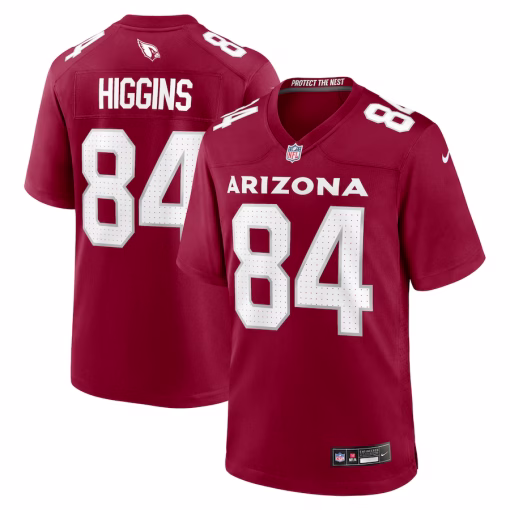 Elijah Higgins Arizona Cardinals Nike Team Game Jersey – Cardinal
