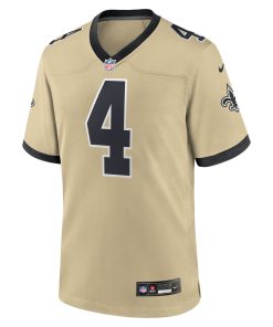 Alternative view of Ga’Quincy McKinstry New Orleans Saints Nike Gameday Golds Alternate Game Player Jersey – Gold