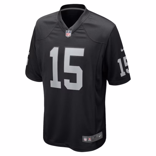 Gardner Minshew II Las Vegas Raiders Nike Team Game Jersey – Black - Image 2