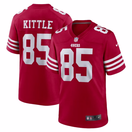 George Kittle San Francisco 49ers Nike Player Game Jersey – Scarlet