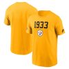 Pittsburgh Steelers Nike 1933 Alt Pack Onside Conversion Performance T-Shirt – Gold
