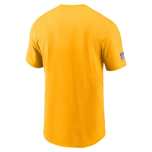 Pittsburgh Steelers Nike 1933 Alt Pack Onside Conversion Performance T-Shirt – Gold - Image 3