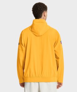 Alternative view of Pittsburgh Steelers Nike 1933 Sideline Alt Pack Anorak Half-Zip Hoodie Jacket – Gold