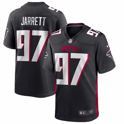 Grady Jarrett Atlanta Falcons Nike Game Player Jersey – Black