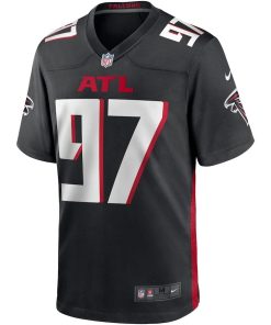 Alternative view of Grady Jarrett Atlanta Falcons Nike Game Player Jersey – Black