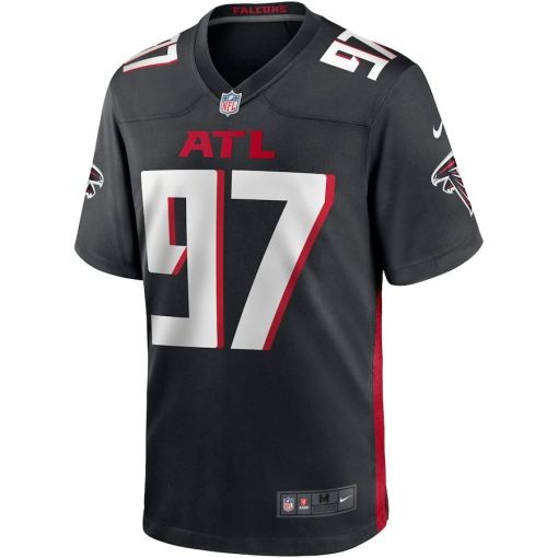 Grady Jarrett Atlanta Falcons Nike Game Player Jersey – Black - Image 2
