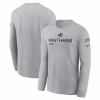 Carolina Panthers Nike 2024 Salute To Service Long Sleeve T-Shirt – Gray