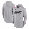 New York Giants Nike 2024 Salute to Service Lightweight Performance Long Sleeve Hooded T-Shirt – Gray