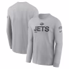 New York Jets Nike 2024 Salute To Service Long Sleeve T-Shirt – Gray