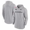Seattle Seahawks Nike 2024 Salute to Service Lightweight Performance Long Sleeve Hooded T-Shirt – Gray