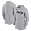 Tampa Bay Buccaneers Nike 2024 Salute to Service Lightweight Performance Long Sleeve Hooded T-Shirt – Gray