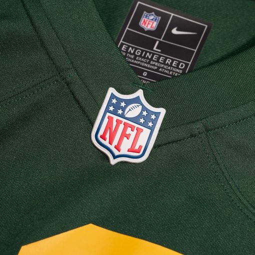 Green Bay Packers Nike Alternate Custom Jersey – Green - Image 4