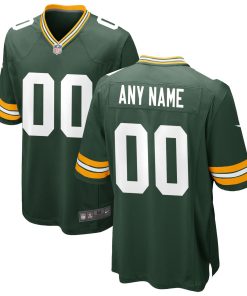 Green Bay Packers Nike Custom Game Jersey – Green