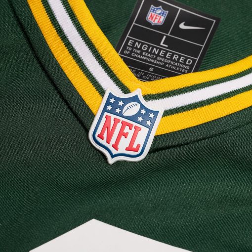 Green Bay Packers Nike Custom Game Jersey – Green - Image 4