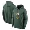 Men’s Green Bay Packers Nike Green Icon Performance Pullover Hoodie