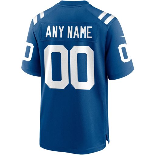 Nike Indianapolis Colts Custom Game Jersey – Royal - Image 3