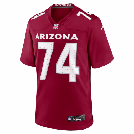 Isaiah Adams Arizona Cardinals Nike Team Game Jersey – Cardinal - Image 2