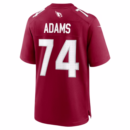 Isaiah Adams Arizona Cardinals Nike Team Game Jersey – Cardinal - Image 3
