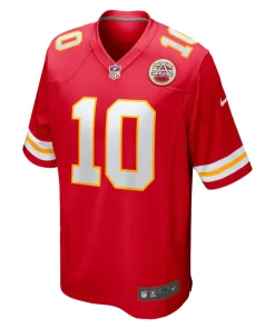 Alternative view of Men’s Kansas City Chiefs Isiah Pacheco Nike Red Game Player Jersey