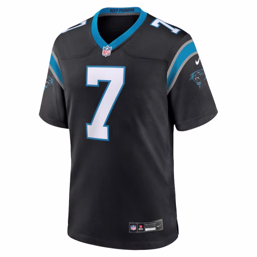 Jadeveon Clowney Carolina Panthers Nike Game Jersey – Black - Image 2