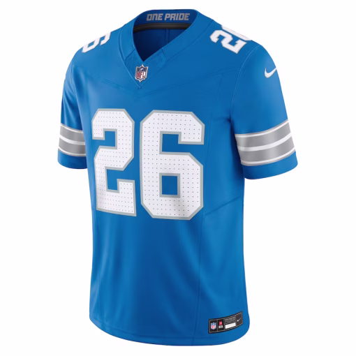 Jahmyr Gibbs Detroit Lions Nike Vapor F.U.S.E. Limited Jersey – Blue - Image 2