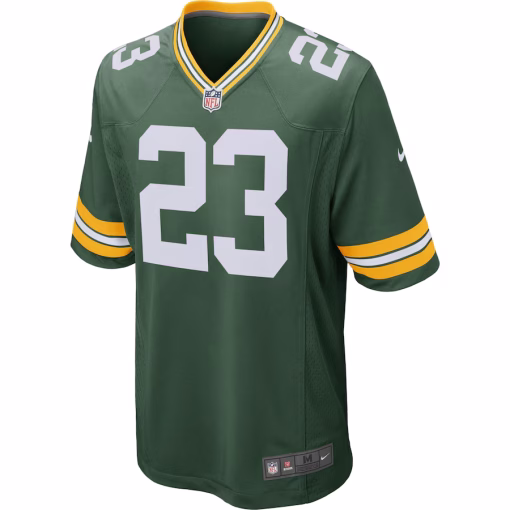 Men’s Green Bay Packers Jaire Alexander Nike Green Game Jersey - Image 2