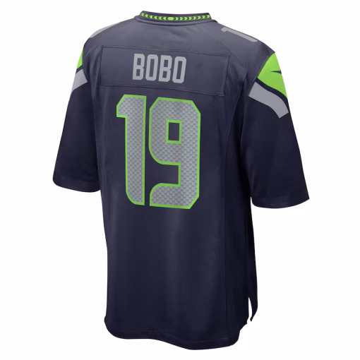 Jake Bobo Seattle Seahawks Nike Game Jersey – College Navy - Image 3