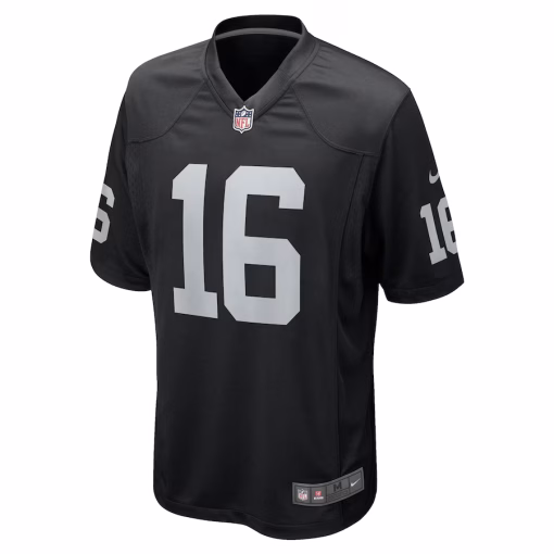 Jakobi Meyers Las Vegas Raiders Nike Game Player Jersey – Black - Image 2