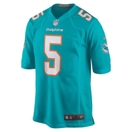 Jalen Ramsey Miami Dolphins Nike Team Color Game Jersey – Aqua - Image 2