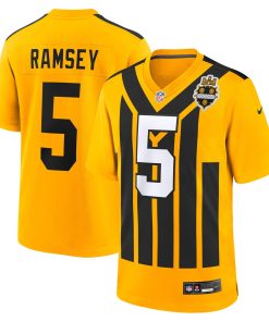 Jalen Ramsey Pittsburgh Steelers Nike Alternate 1933 Throwback Game Jersey – Gold