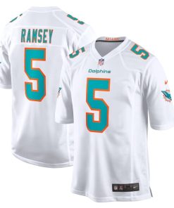 Jalen Ramsey Miami Dolphins Nike Away Game Jersey – White