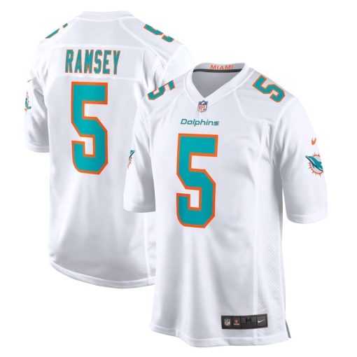 Jalen Ramsey Miami Dolphins Nike Away Game Jersey – White