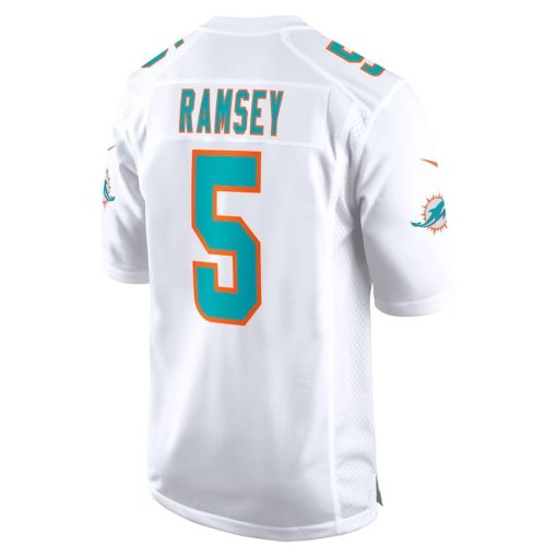 Jalen Ramsey Miami Dolphins Nike Away Game Jersey – White - Image 3
