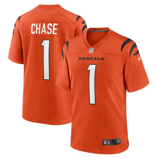 Ja’Marr Chase Cincinnati Bengals Nike Game Jersey – Orange