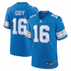 Jared Goff Detroit Lions Nike Game Jersey – Blue