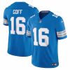 Jared Goff Detroit Lions Nike Vapor F.U.S.E. Limited Jersey – Blue