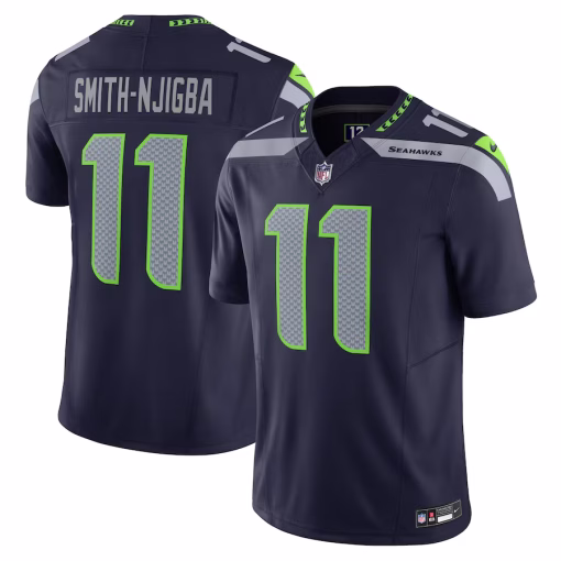 Jaxon Smith-Njigba Seattle Seahawks Nike Vapor F.U.S.E. Limited Jersey – Navy